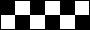 Monokote TRIM šachovnica 12,7x91,44cm čierno-biela