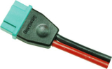 Silový kábel s konektorom MPX 2,5mm2/30cm