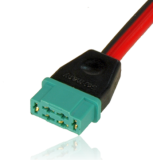 Konektor MPX (samica) s káblom 0,34mm2 / 20cm PowerBox