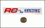 Nálepka EMCOTEC 150x25