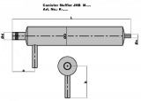 Výfuk muffler M-60-L