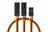 4701 S "Y"-kabel JR plochý silný krátky 150mm (PVC)