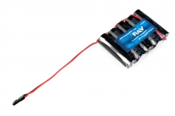 Prijíimačová bat.6.0V 2500AA ENELOOP Sanyo RX 5čl. (plochý)