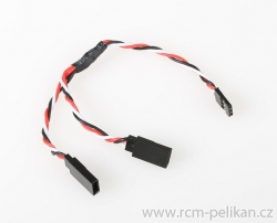 Y-kabel krútený 15cm FUT (PVC)