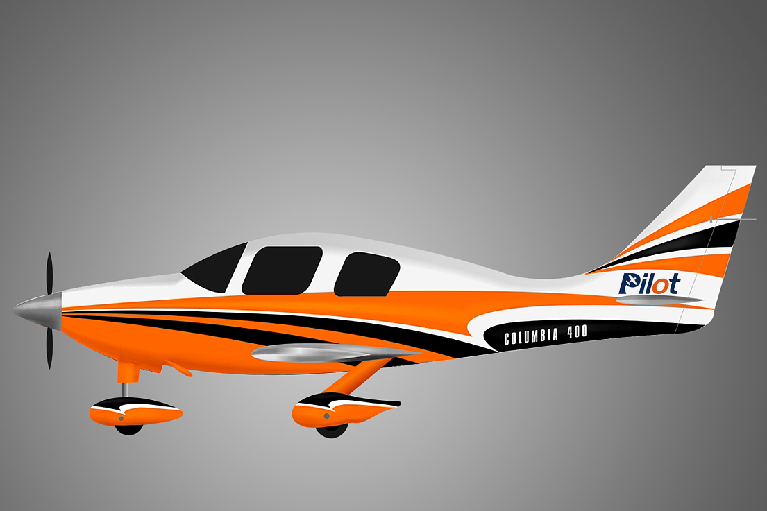 Columbia 400 - 30% / orange-white