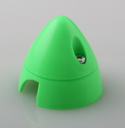 Kužel 38mm ZELENÁ 2-listý fluor