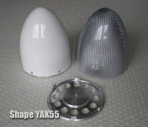Kužel KR 90mm YAK 4/s - uhlík