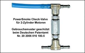 Spätný ventil PowerSmoke - 2 valec EMCOTEC