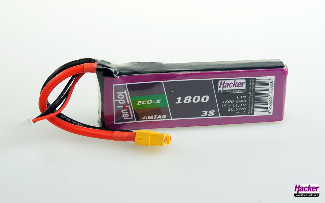 Akku LiPo ECO-X 1800mAh / 11,1V