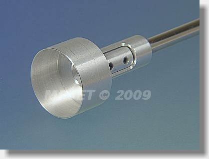 Hriadeľ COMPACT pre elektromotor "280", hriadeľ pr.3,M2, dĺžka 135