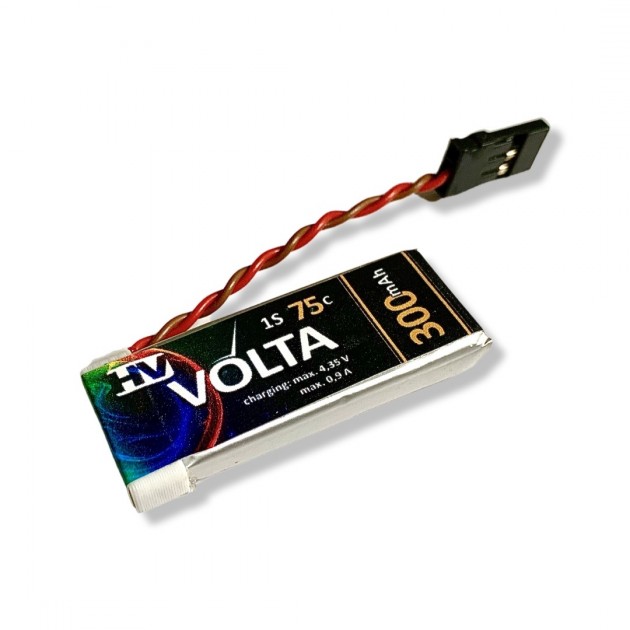 Akku Volta 300mAh 1s 75C HV