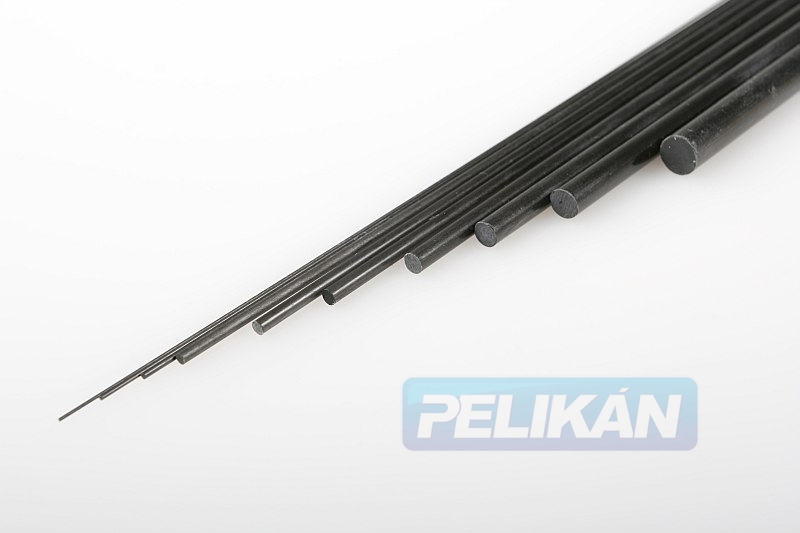 uhlíková tyčka 4mm 1m