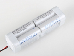9.6V 2000AA Sanyo ENELOOP TX-HI 8čl. vysielačový akku