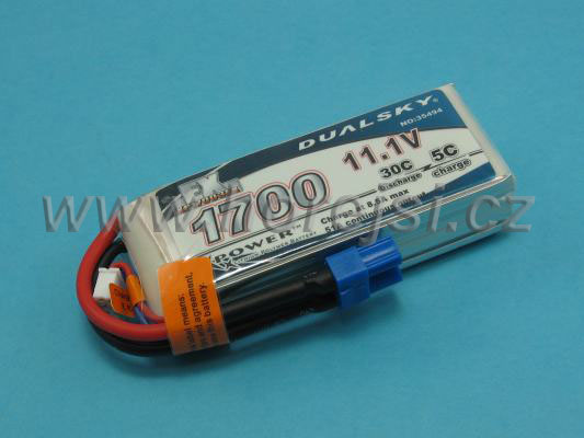 Akku LiPol Xpower 1700-3S EX (55/30C) 