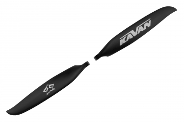 KAVAN Carbon listy sklopné vrtule 9x4,7" - 2 ks